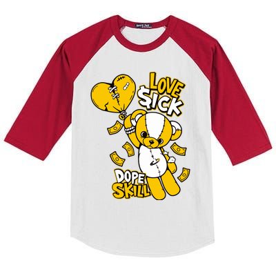 Love Sick Graphic To Match 13 Del Sol Kids Colorblock Raglan Jersey