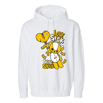 Love Sick Graphic To Match 13 Del Sol Garment-Dyed Fleece Hoodie