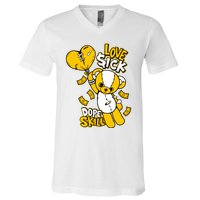 Love Sick Graphic To Match 13 Del Sol V-Neck T-Shirt