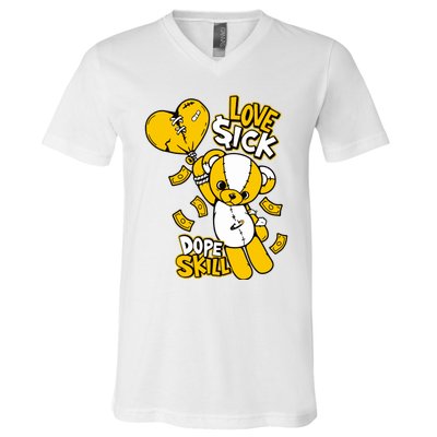 Love Sick Graphic To Match 13 Del Sol V-Neck T-Shirt