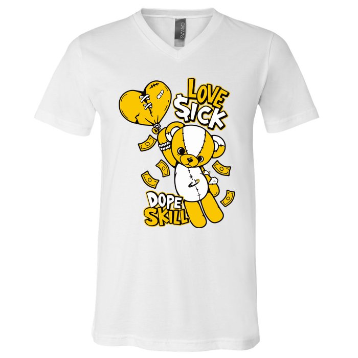 Love Sick Graphic To Match 13 Del Sol V-Neck T-Shirt