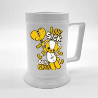 Love Sick Graphic To Match 13 Del Sol Beer Stein