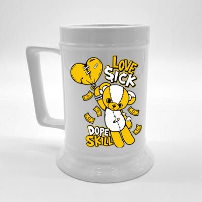 Love Sick Graphic To Match 13 Del Sol Beer Stein