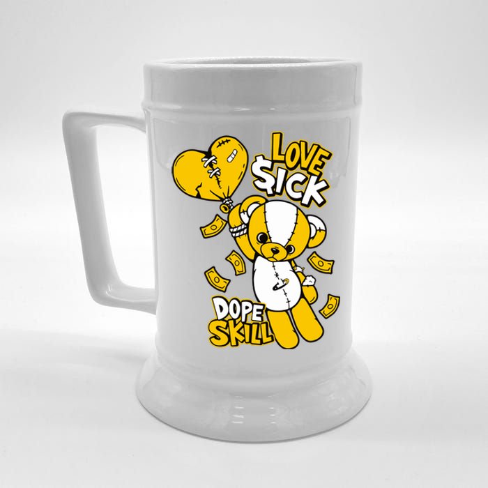 Love Sick Graphic To Match 13 Del Sol Beer Stein