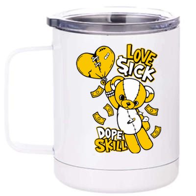 Love Sick Graphic To Match 13 Del Sol 12 oz Stainless Steel Tumbler Cup