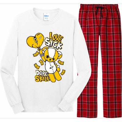 Love Sick Graphic To Match 13 Del Sol Long Sleeve Pajama Set