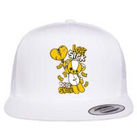 Love Sick Graphic To Match 13 Del Sol Flat Bill Trucker Hat