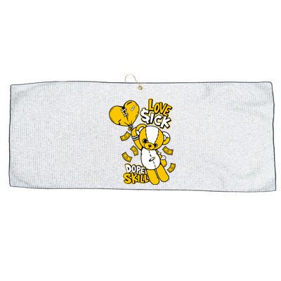 Love Sick Graphic To Match 13 Del Sol Large Microfiber Waffle Golf Towel