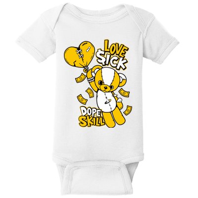 Love Sick Graphic To Match 13 Del Sol Baby Bodysuit