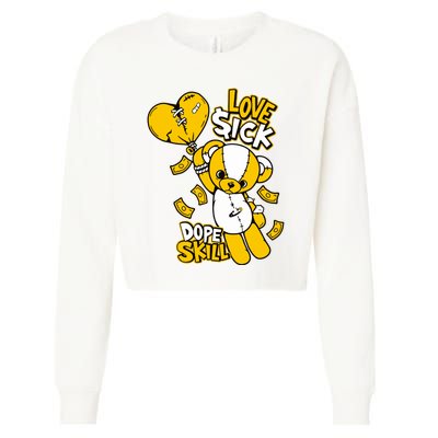 Love Sick Graphic To Match 13 Del Sol Cropped Pullover Crew