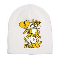 Love Sick Graphic To Match 13 Del Sol Short Acrylic Beanie