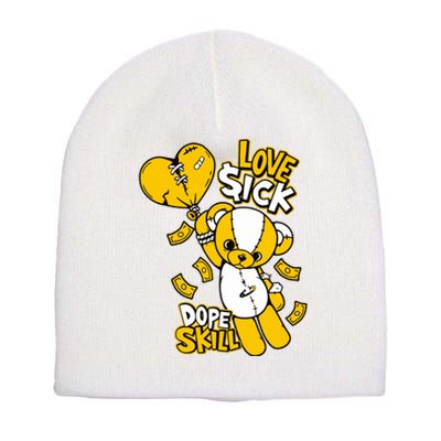 Love Sick Graphic To Match 13 Del Sol Short Acrylic Beanie