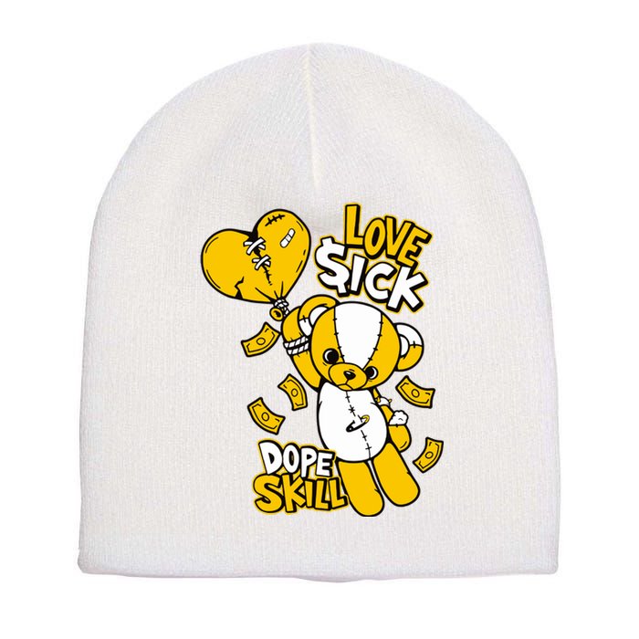 Love Sick Graphic To Match 13 Del Sol Short Acrylic Beanie