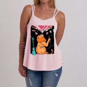 Lion Smoking Hookah Women's Strappy Tank