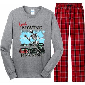 Love Sowing Hate Reaping Long Sleeve Pajama Set