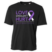 Love Shouldn't Hurt Domestic Violence Awareness  Cooling Performance Crew T-Shirt