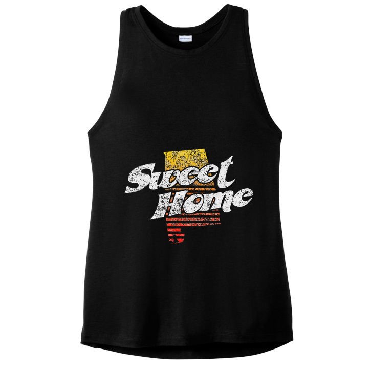 Lyriclyfe Sweet Home Alabama Ladies PosiCharge Tri-Blend Wicking Tank