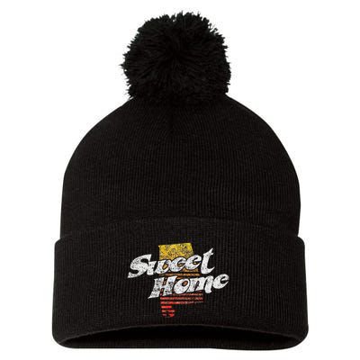 Lyriclyfe Sweet Home Alabama Pom Pom 12in Knit Beanie
