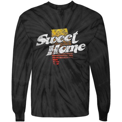 Lyriclyfe Sweet Home Alabama Tie-Dye Long Sleeve Shirt