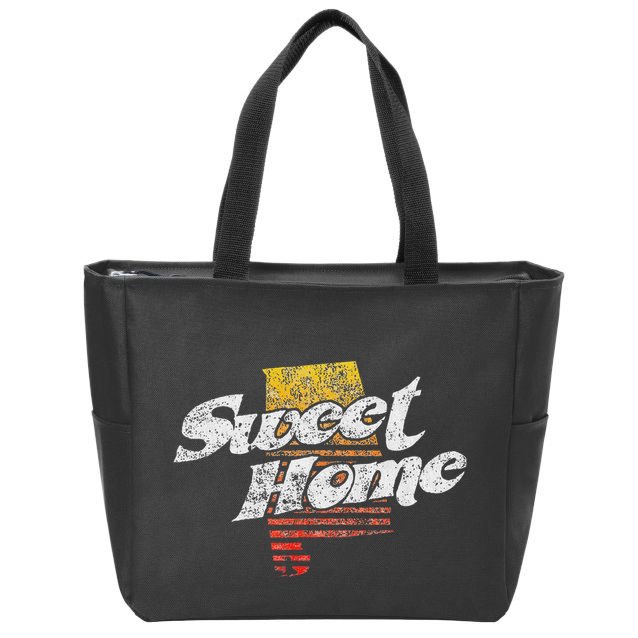 Lyriclyfe Sweet Home Alabama Zip Tote Bag