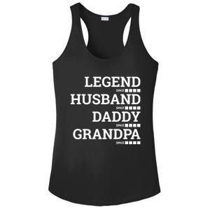 Legend Since Husband Since Daddy Since Granddad Since Year Gift Ladies PosiCharge Competitor Racerback Tank