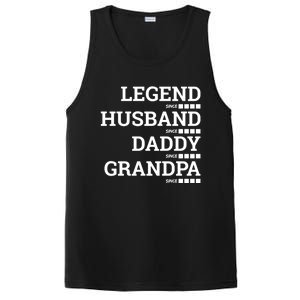 Legend Since Husband Since Daddy Since Granddad Since Year Gift PosiCharge Competitor Tank