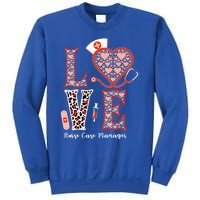 Love Stethoscope Heart Leopard Nurse Case Ger For Nurses Funny Gift Sweatshirt