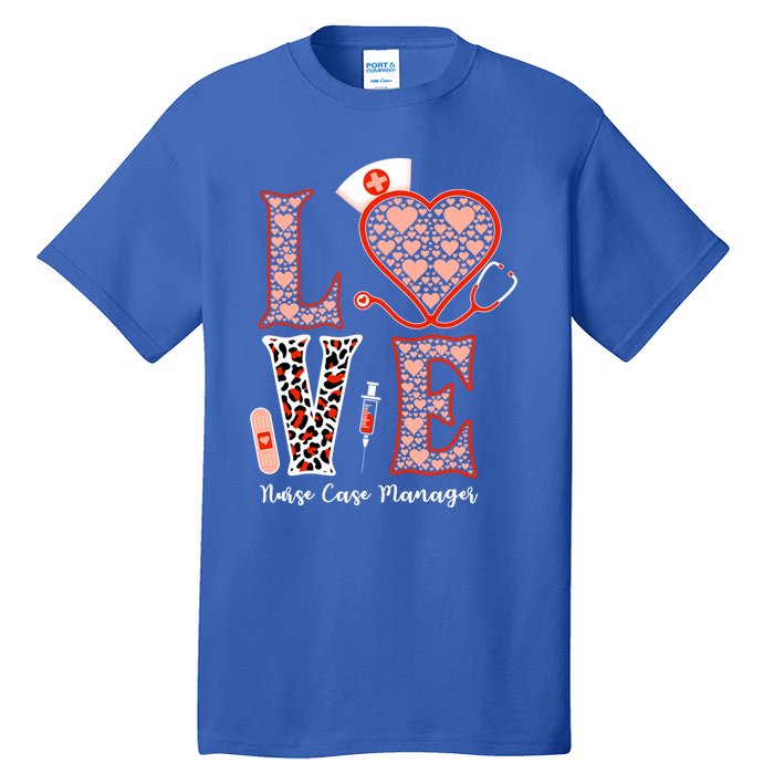 Love Stethoscope Heart Leopard Nurse Case Ger For Nurses Funny Gift Tall T-Shirt