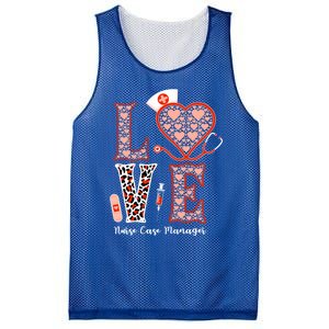 Love Stethoscope Heart Leopard Nurse Case Ger For Nurses Funny Gift Mesh Reversible Basketball Jersey Tank