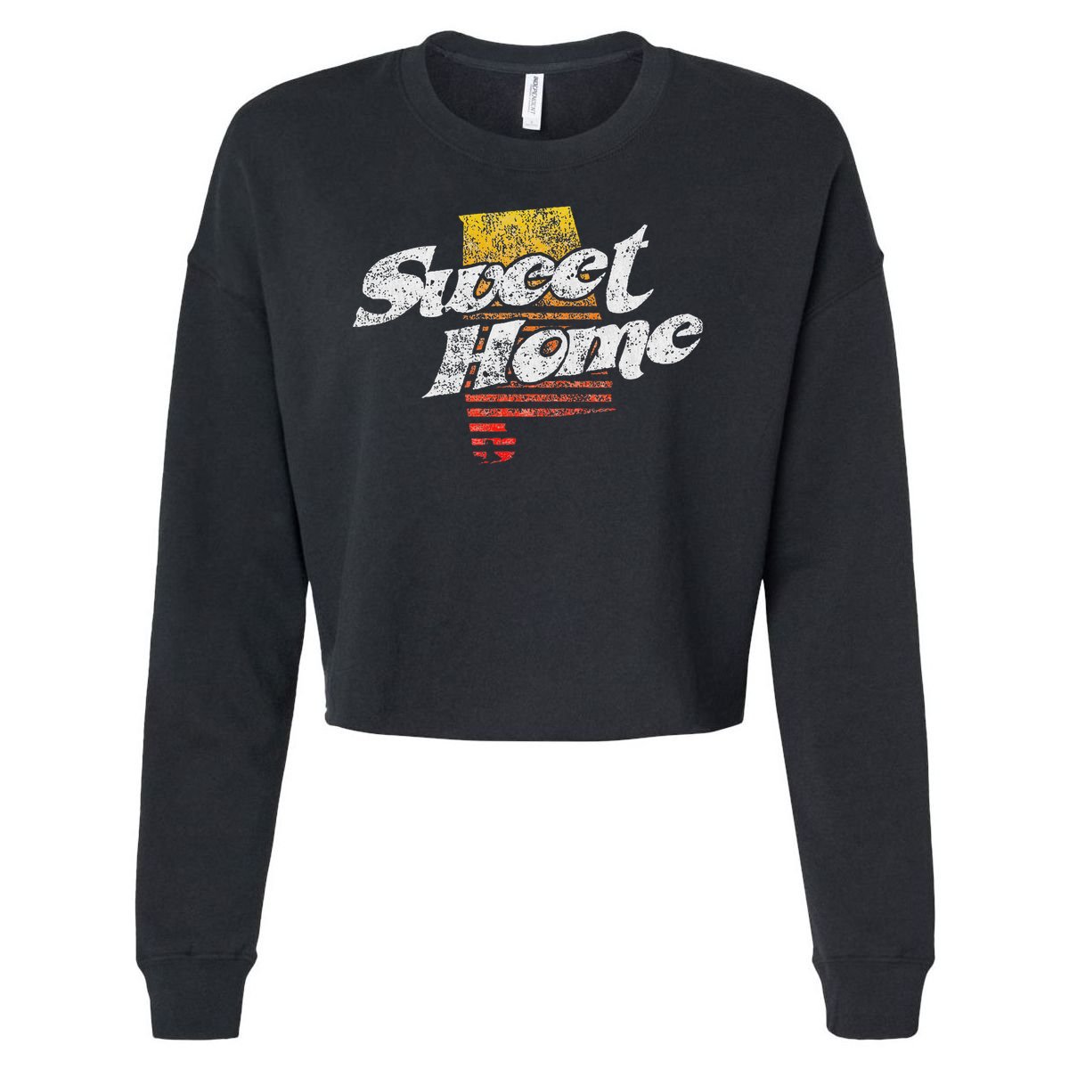 Lyriclyfe Sweet Home Alabama Cropped Pullover Crew