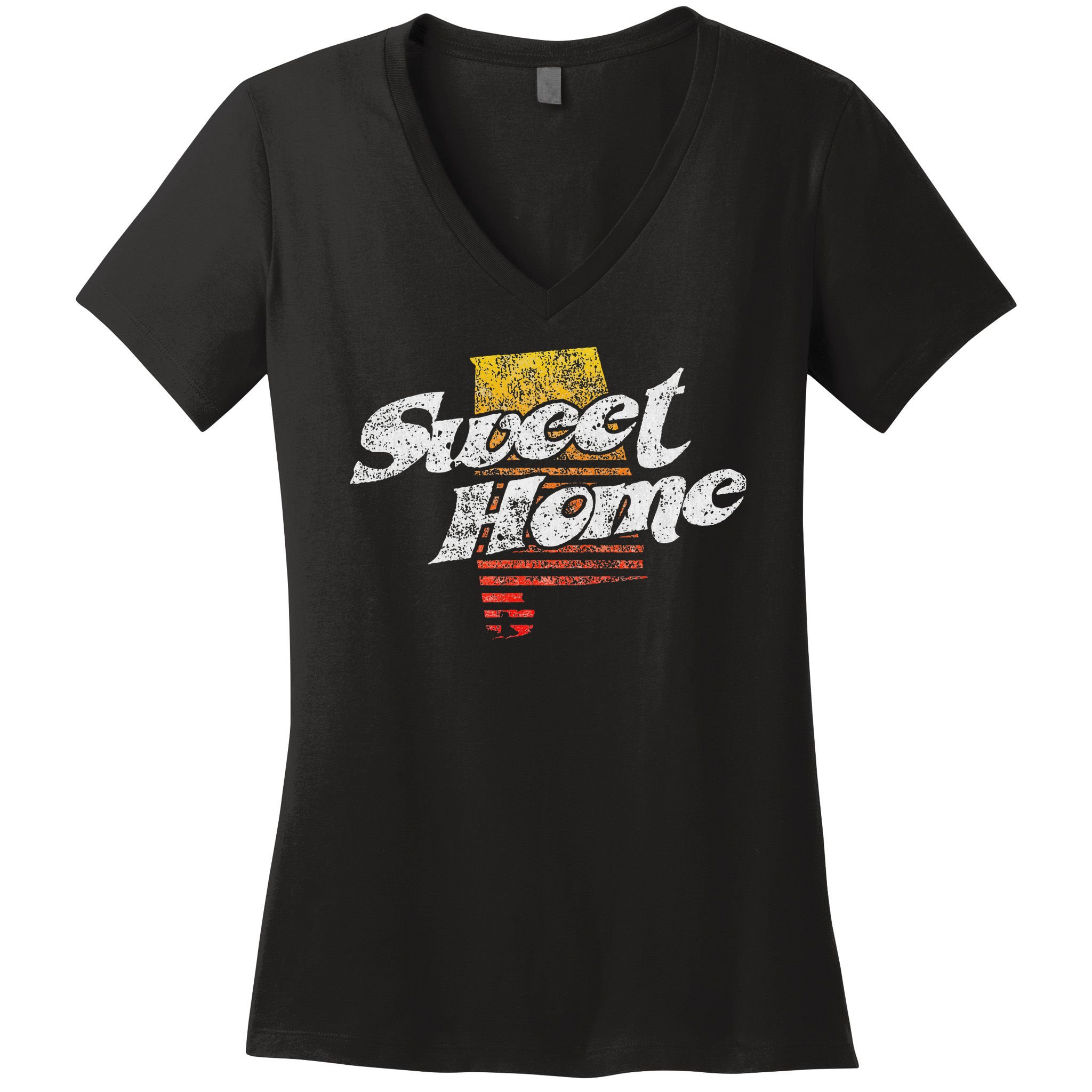 Lyriclyfe Sweet Home Alabama Women's V-Neck T-Shirt