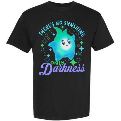 Luma Star Halloween Theres No Sunshine Only Darkness Luna Star Garment-Dyed Heavyweight T-Shirt