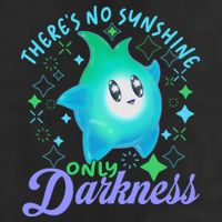 Luma Star Halloween Theres No Sunshine Only Darkness Luna Star 7 Panel Mesh Trucker Snapback Hat