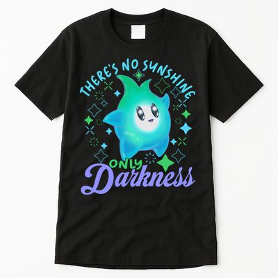 Luma Star Halloween Theres No Sunshine Only Darkness Luna Star Tall T-Shirt