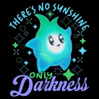 Luma Star Halloween Theres No Sunshine Only Darkness Luna Star Backpack