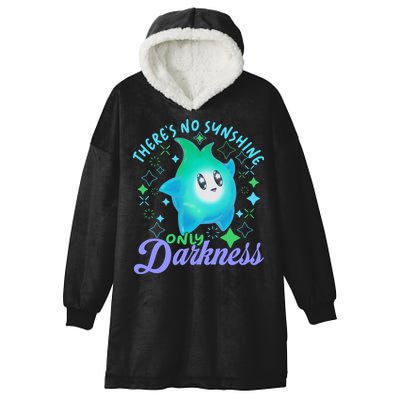 Luma Star Halloween Theres No Sunshine Only Darkness Luna Star Hooded Wearable Blanket