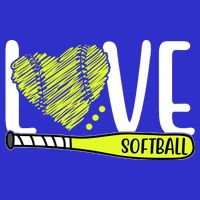 Love Softball Hobby Sport Gift Bag