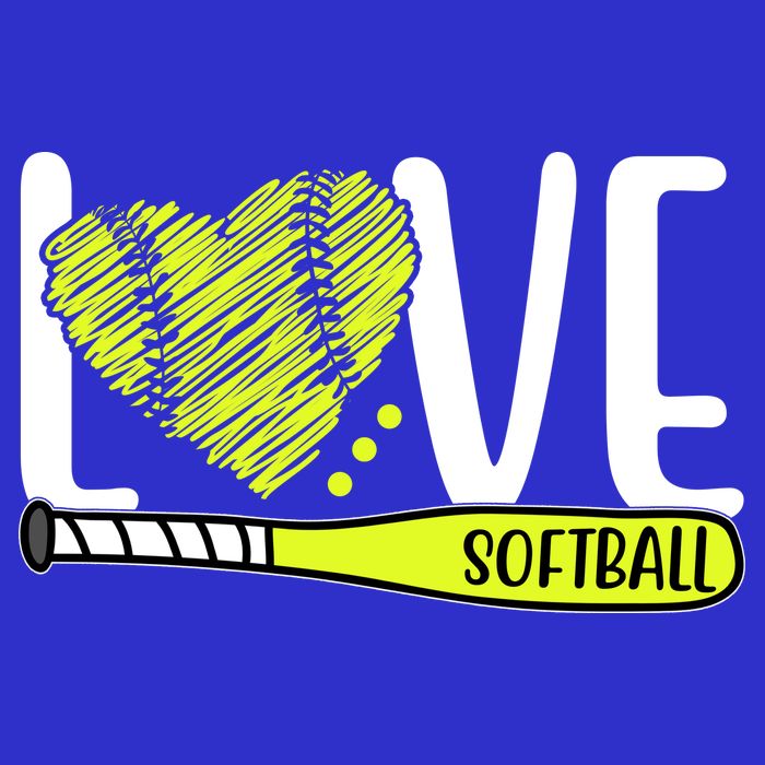 Love Softball Hobby Sport Gift Bag
