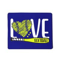 Love Softball Hobby Sport Gift Mousepad