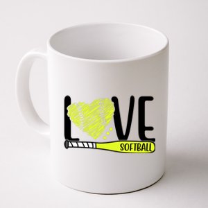 Love Softball Hobby Sport Gift Coffee Mug