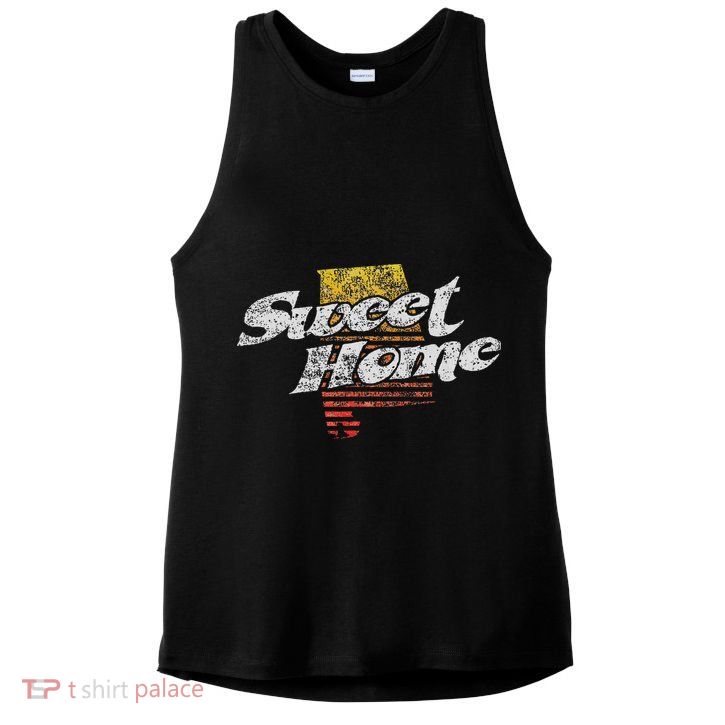 Lyriclyfe Sweet Home Alabama Ladies PosiCharge Tri-Blend Wicking Tank