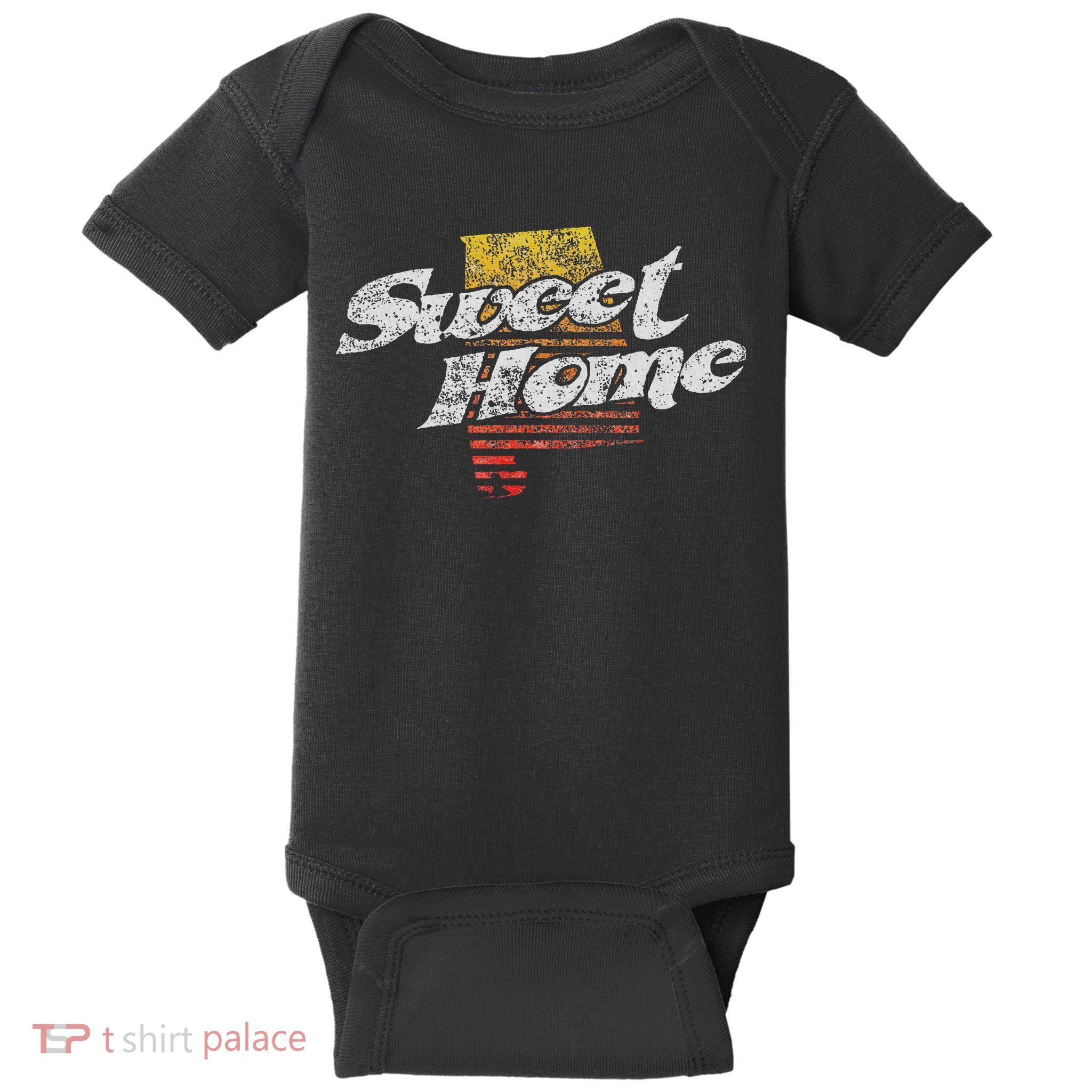 Lyriclyfe Sweet Home Alabama Baby Bodysuit