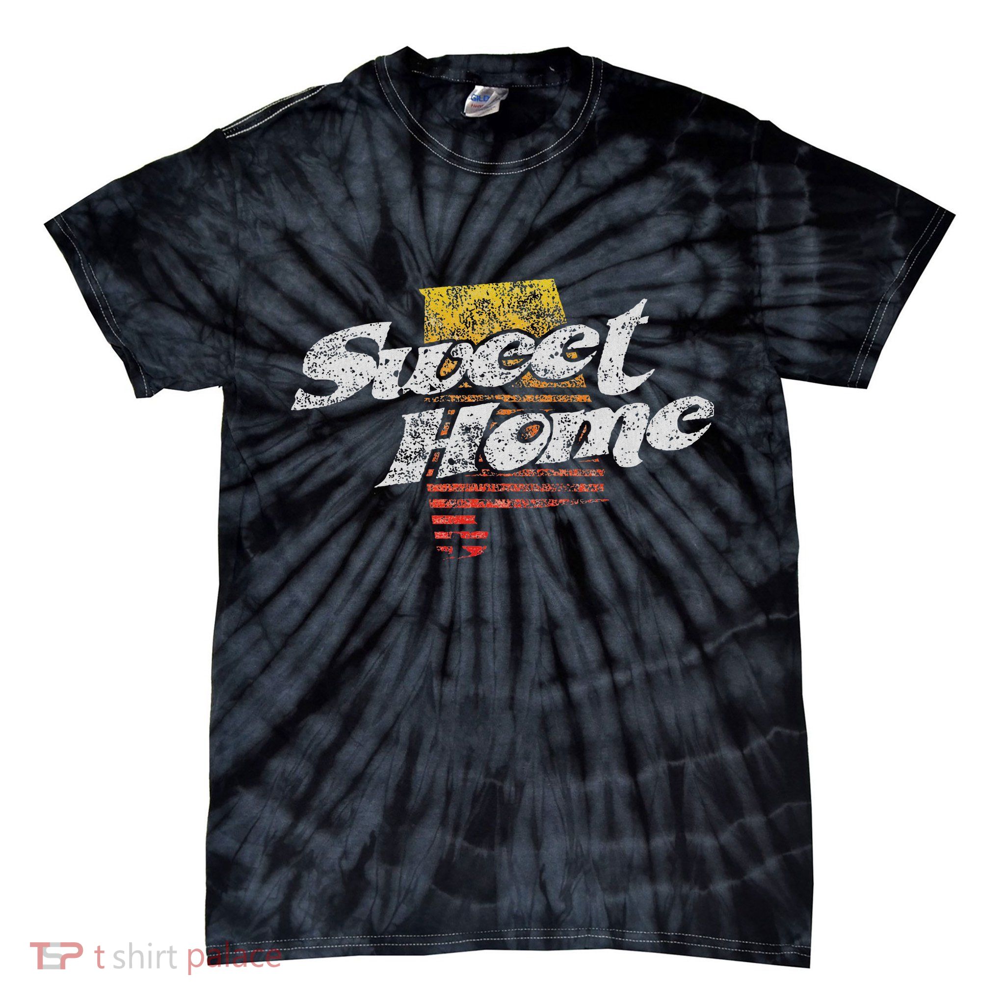 Lyriclyfe Sweet Home Alabama Tie-Dye T-Shirt