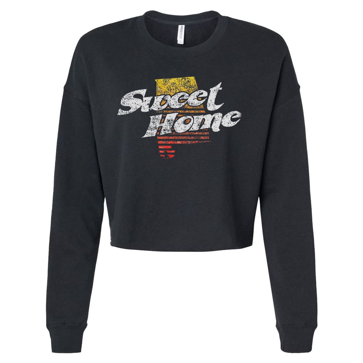 Lyriclyfe Sweet Home Alabama Cropped Pullover Crew