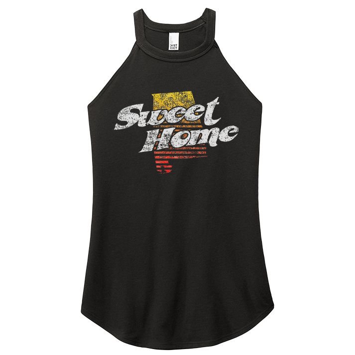 Lyriclyfe Sweet Home Alabama Women's Perfect Tri Rocker Tank