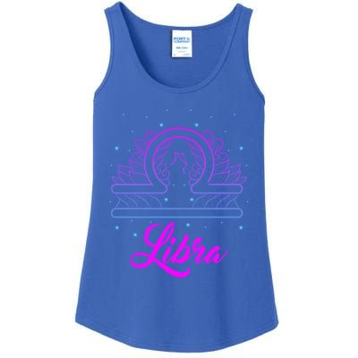 Libra Scale Horoscope Birthday Great Gift Ladies Essential Tank