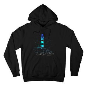 Lighthouse Seaside House Sailing Sea Beach Life Boating Tall Hoodie