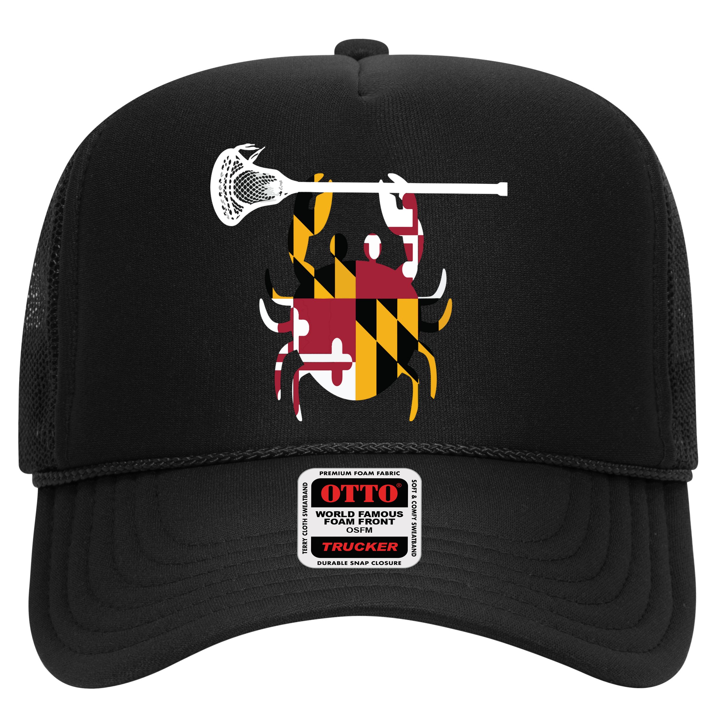 Lacrosse Shirts Helmet Sticks LAX Maryland Flag Gift Hat
