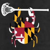 Lacrosse Shirts Helmet Sticks LAX Maryland Flag Gift Hat