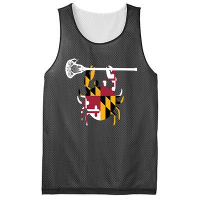 Lacrosse Shirts Helmet Sticks LAX Maryland Flag Gift Mesh Reversible Basketball Jersey Tank